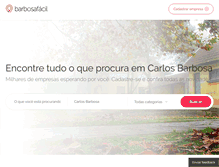 Tablet Screenshot of barbosafacil.com.br